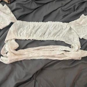 off the shoulder top